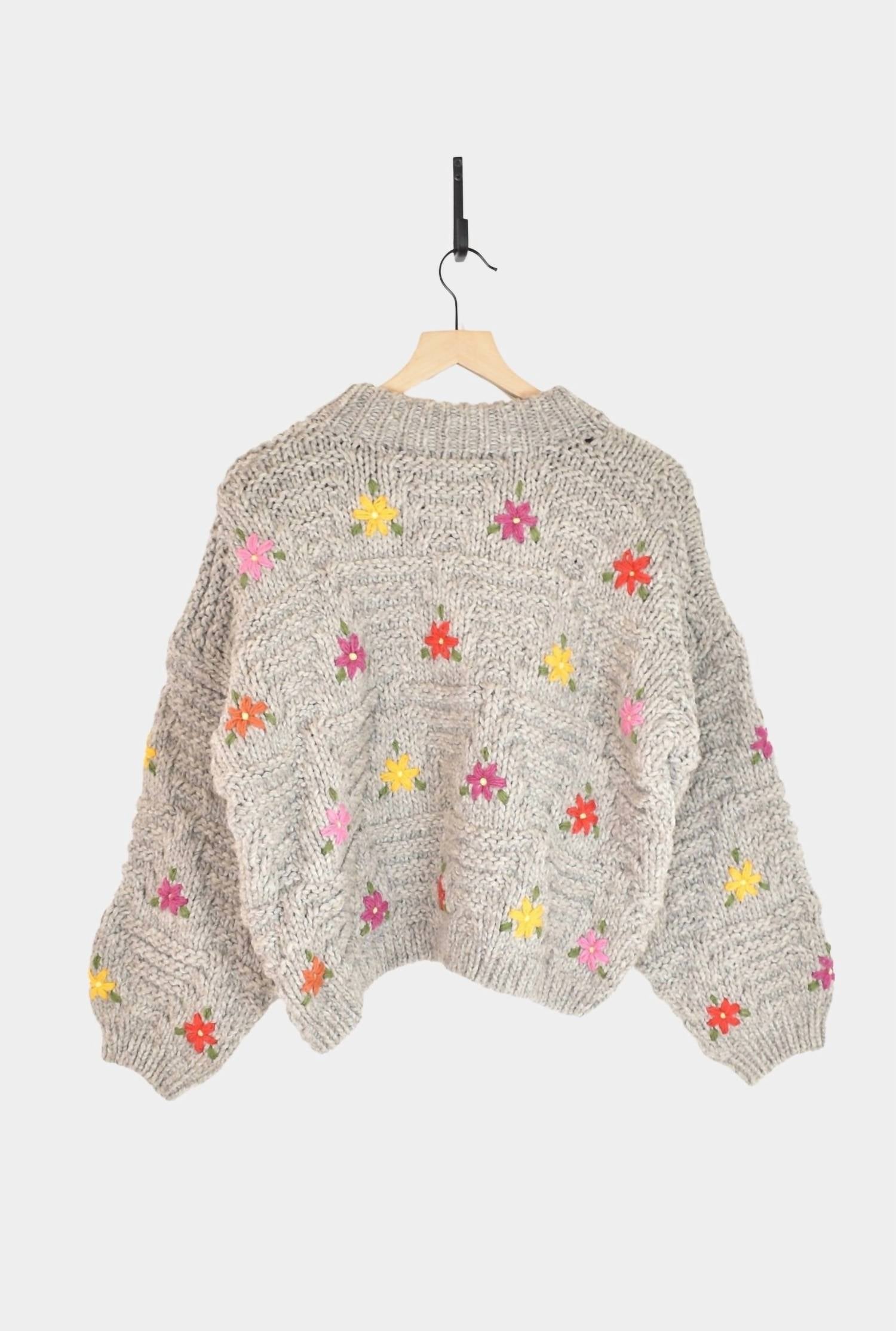 Ichi - Wool Hand Knit Pullover