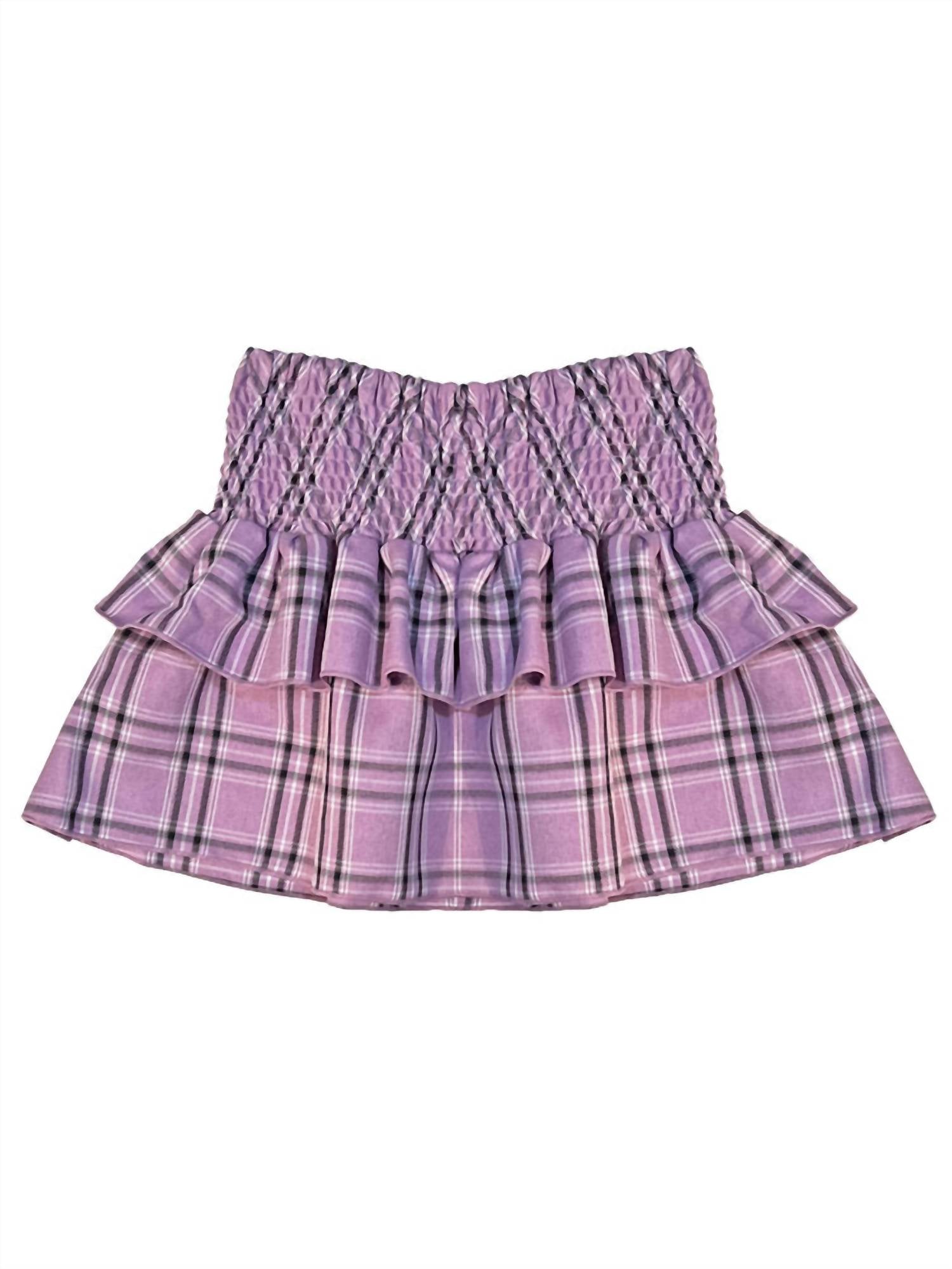 Girls' Plaid Skirt