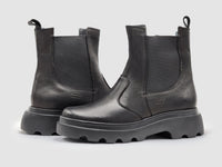 Kcr Group - Women's Modern Insulated Zip-up Chelsea Leather Boots