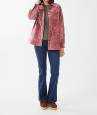 Fdj - LONG SLEEVE VELVET SHACKET