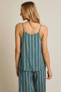 Gilli - Danielle Striped Spaghetti Strap Top