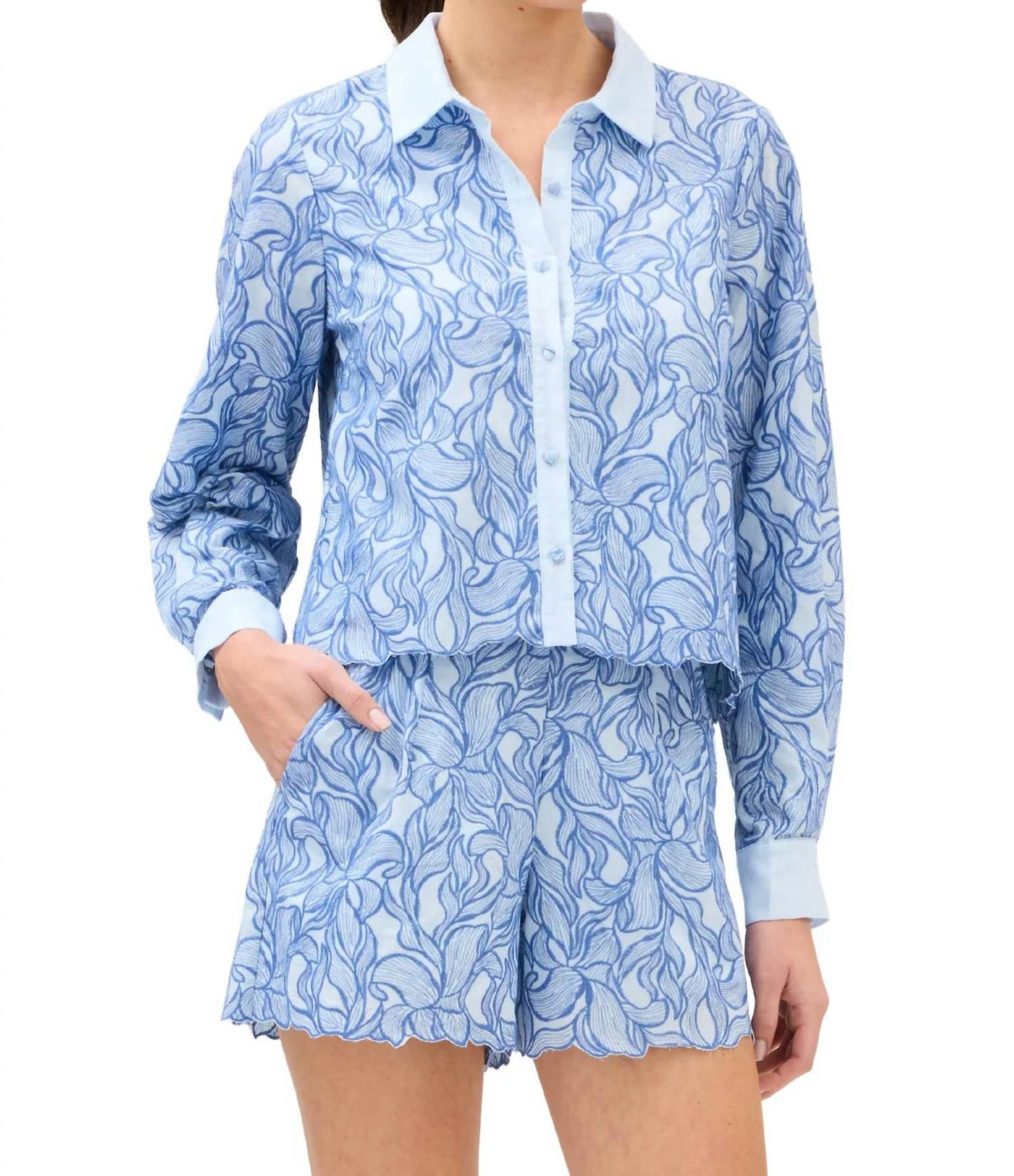 Allison - Ainsley High Waist Shorts