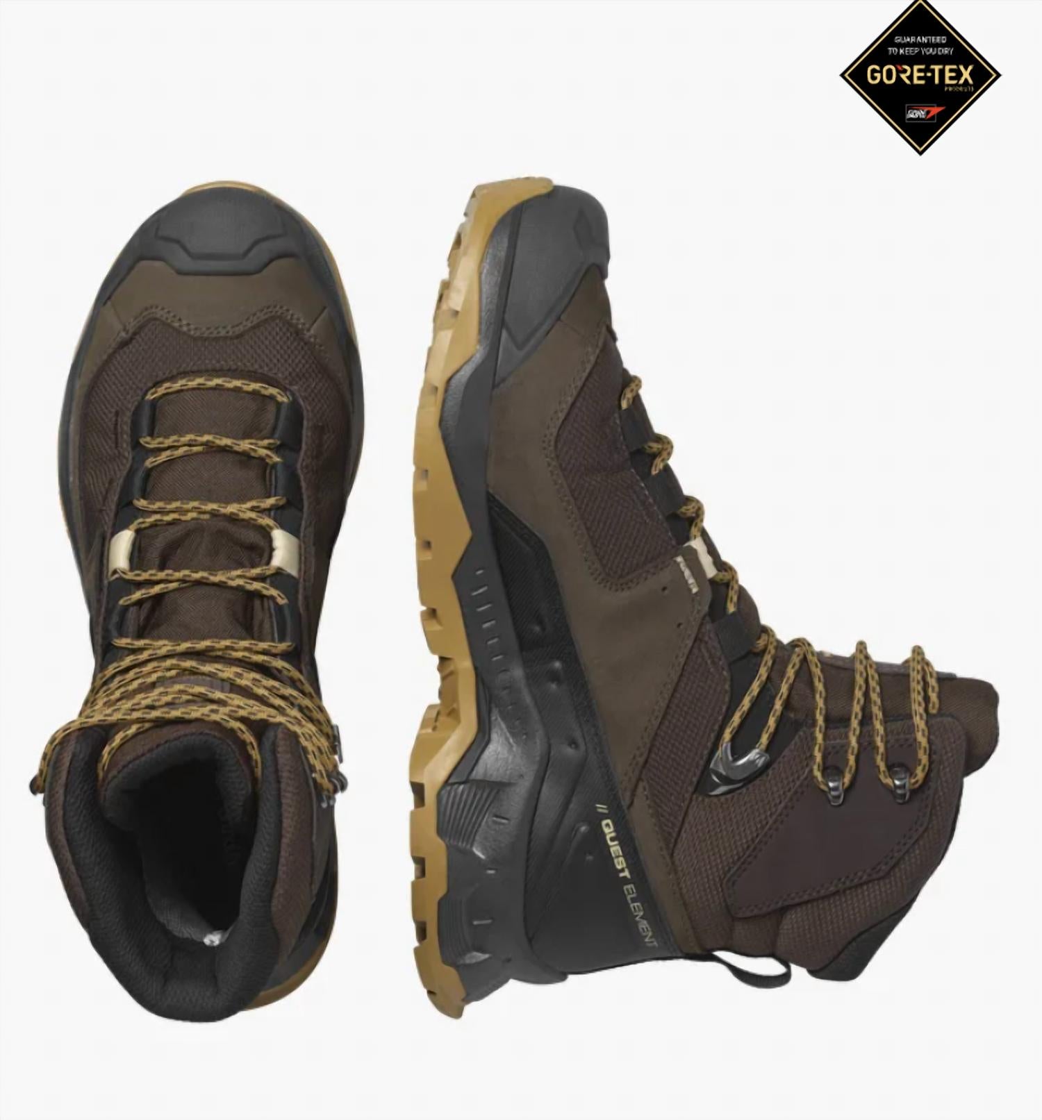 Salomon - Men's Quest Element Gore-tex Leather Hiking Boots