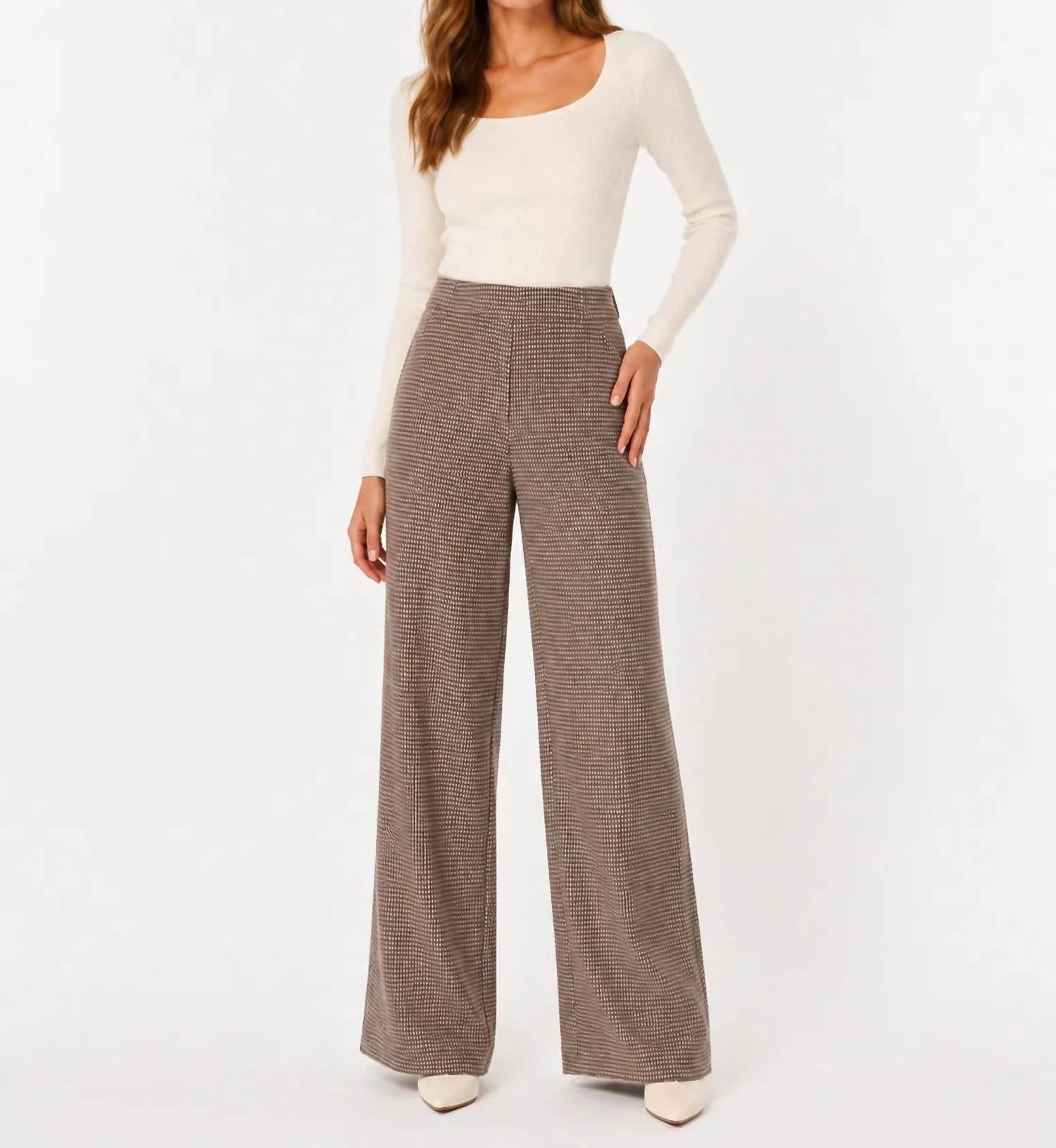 Charlie B - Knit Flare-leg Pull-on Pants