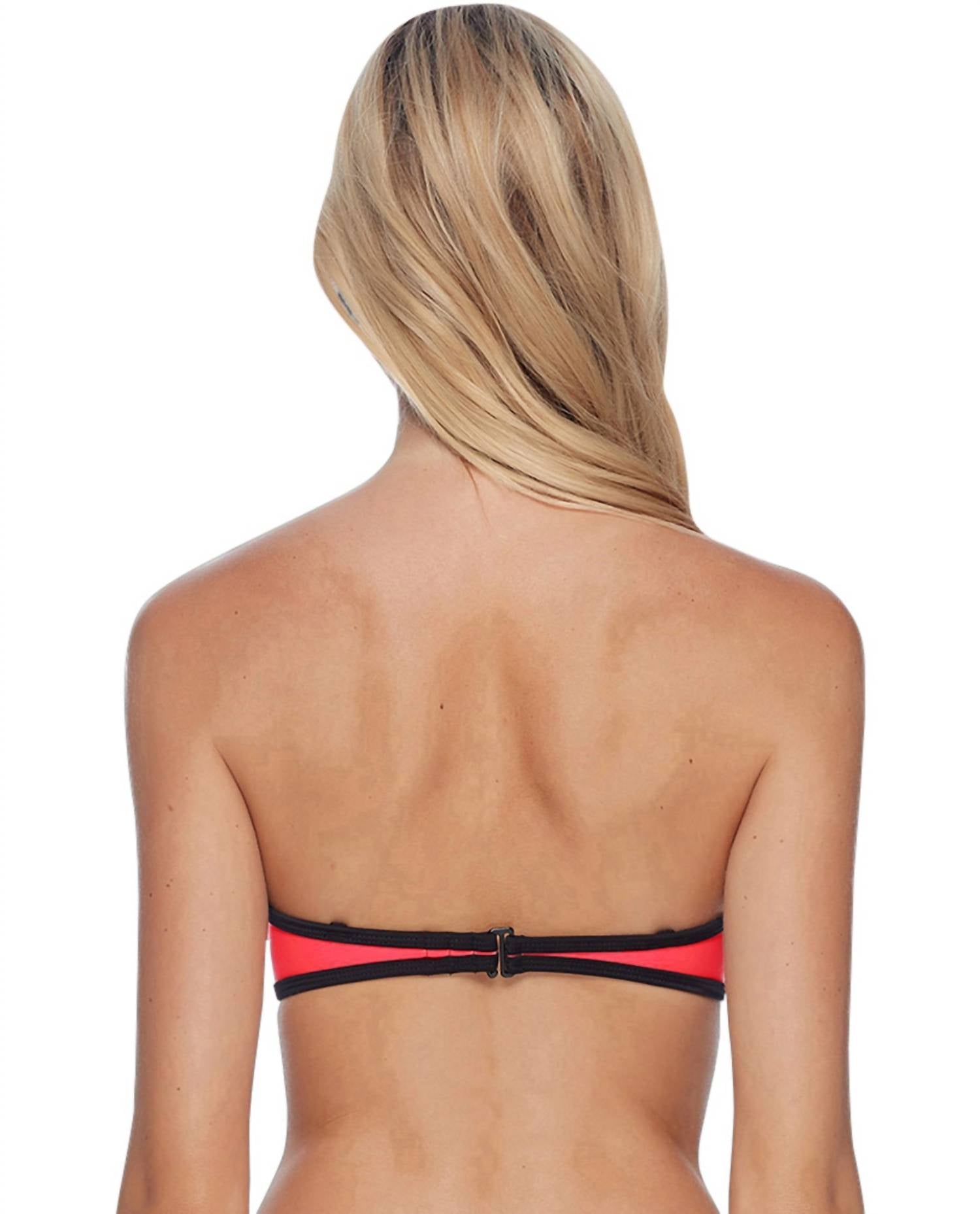 Body Glove - Fame Demi-Bust Bandeau Underwire Bikini Top