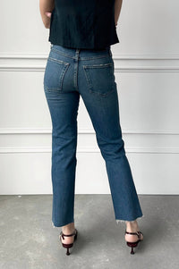 AMO Chloe High Rise Crop Jeans in kismet - women's jeans - view 6