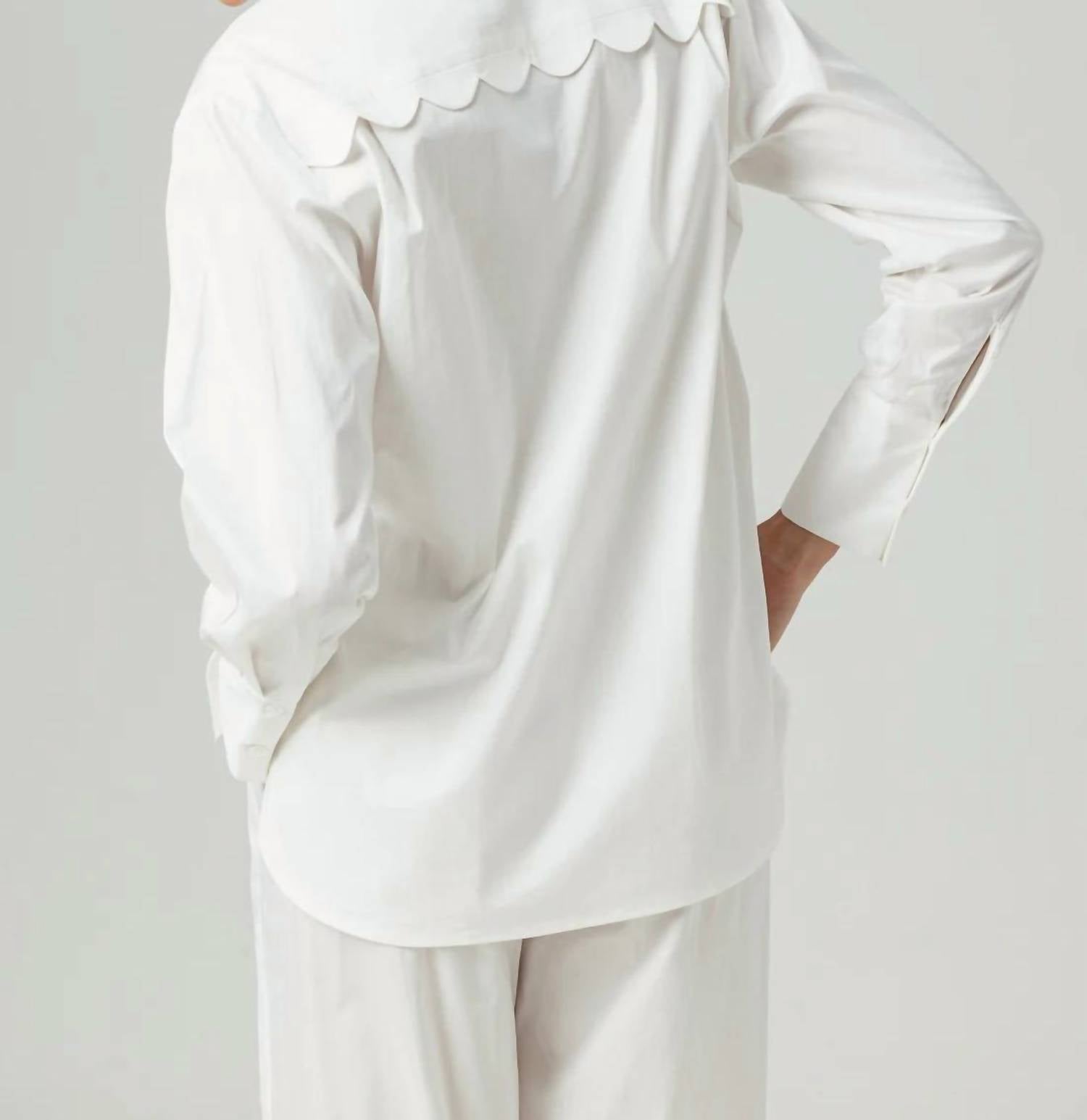 Sundays - Coral Button-front Shirt
