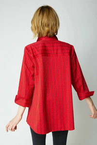 Habitat - East Side Stripes Hidden Placket Shirt