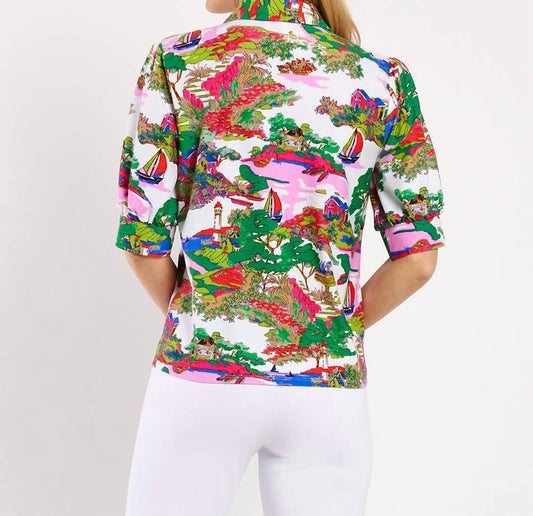 Jude Connally - Calista Collared Top