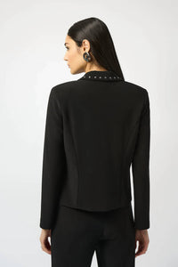 Joseph Ribkoff - Studded Fitted Blazer Jacket