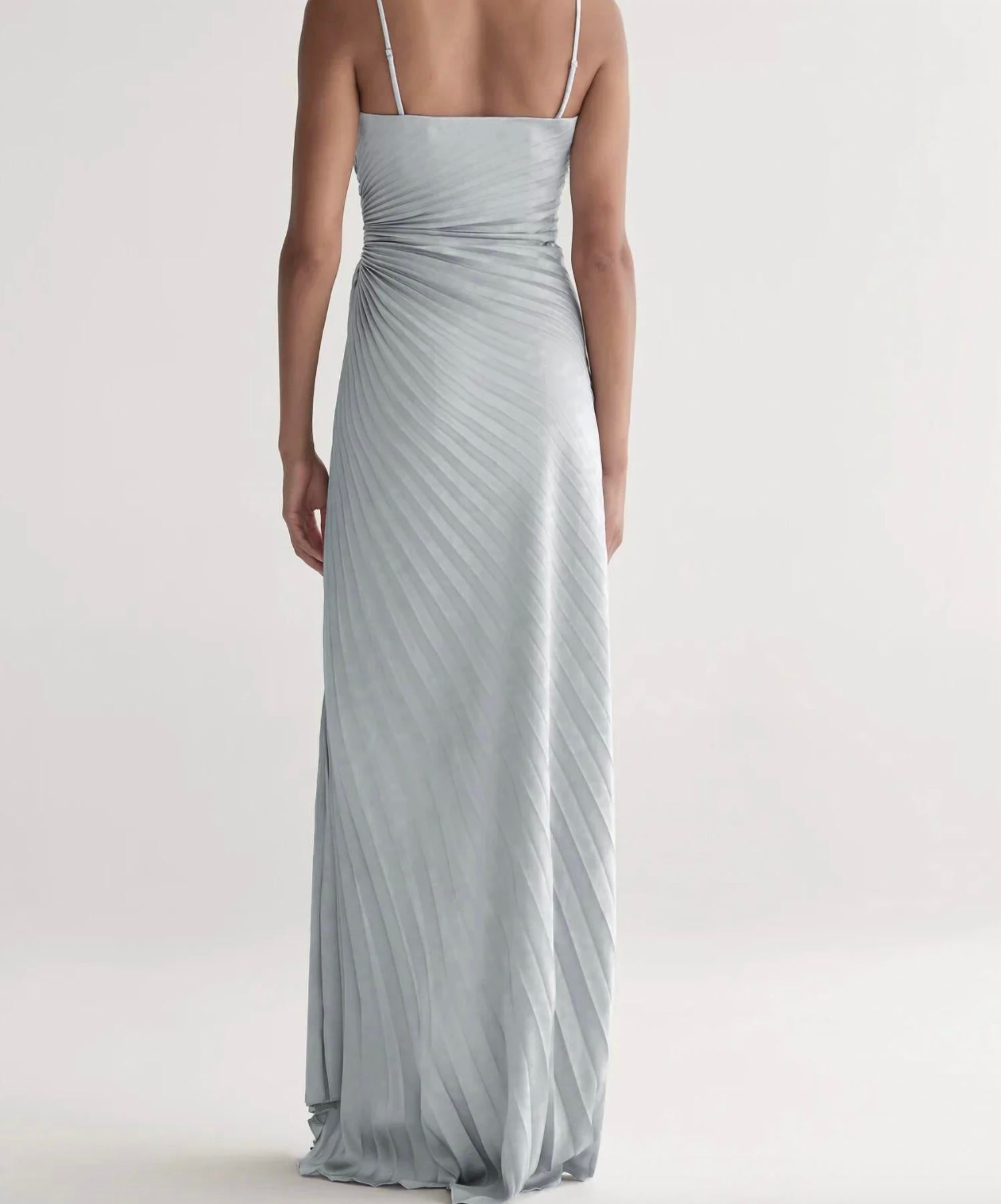 A.L.C. - Layla Strapless Pleated Gown