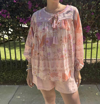 Strawberry Paris - Byron Long Sleeve Top