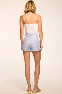 Ramy Brook - Winifred Textured Linen Mini Short
