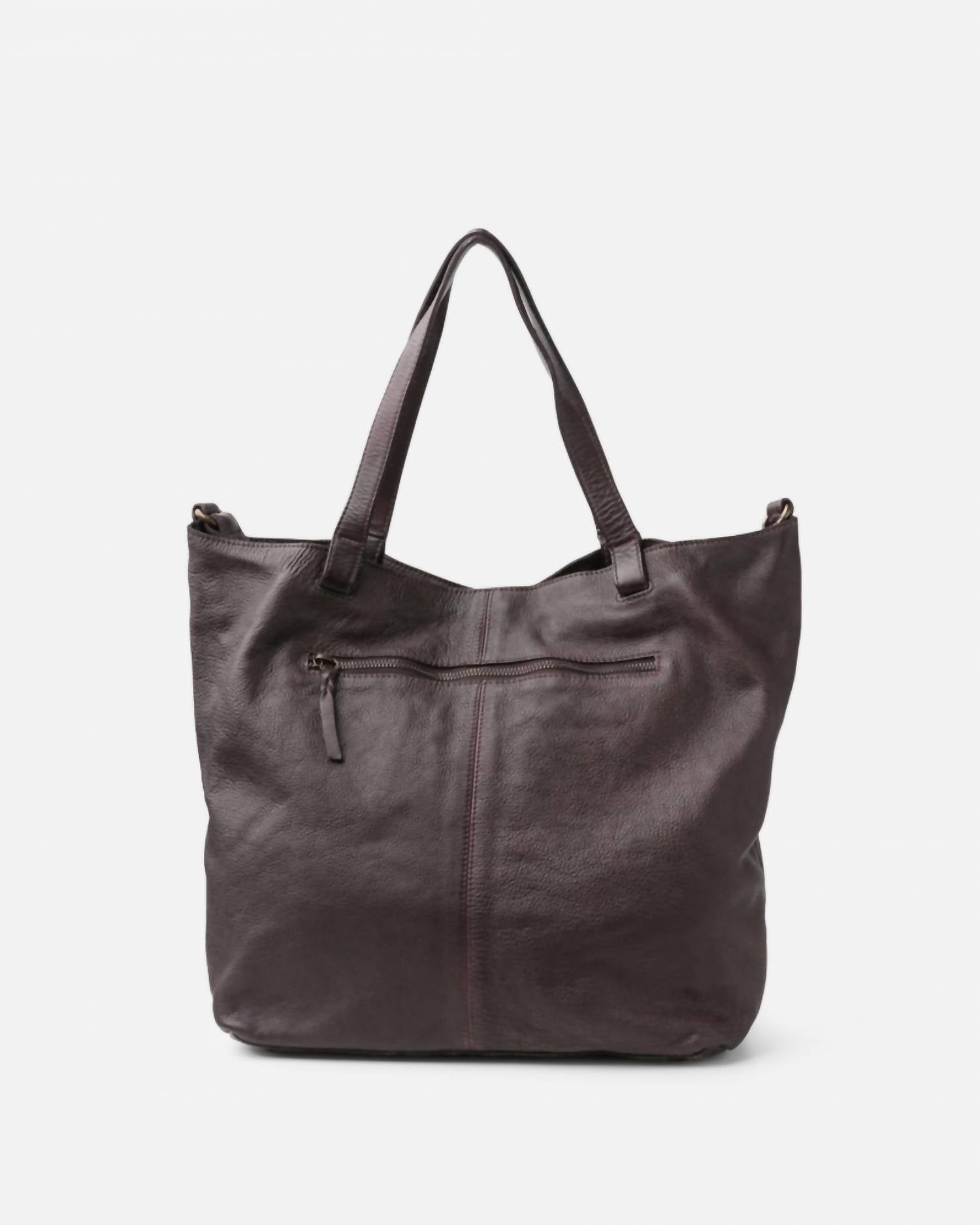 BIBA Women's Bayron Shoulder Bag in dark lavender - women's bag - detail view