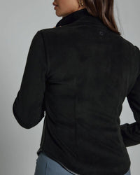 7Diamonds Park Fleece Jacket in black - women's jacket - view 5