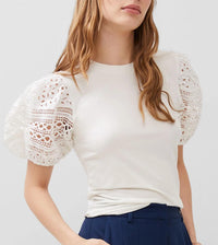 French Connection - Rosana Anges Broiderie Top