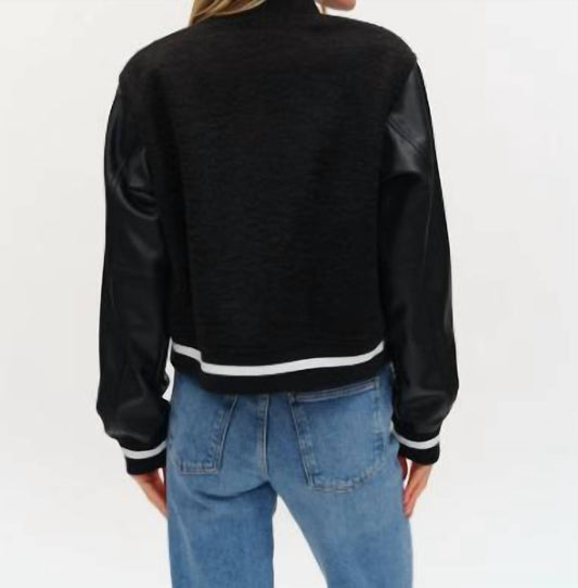 Six/Fifty - York Shearling Bomber Jacket