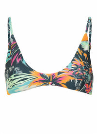 MAAJI Women's Creta Bikini Top in neon dali flowers - women's swimwear - view 4