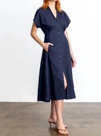 Go By Go Silk - Go For A Spin Midi Dress