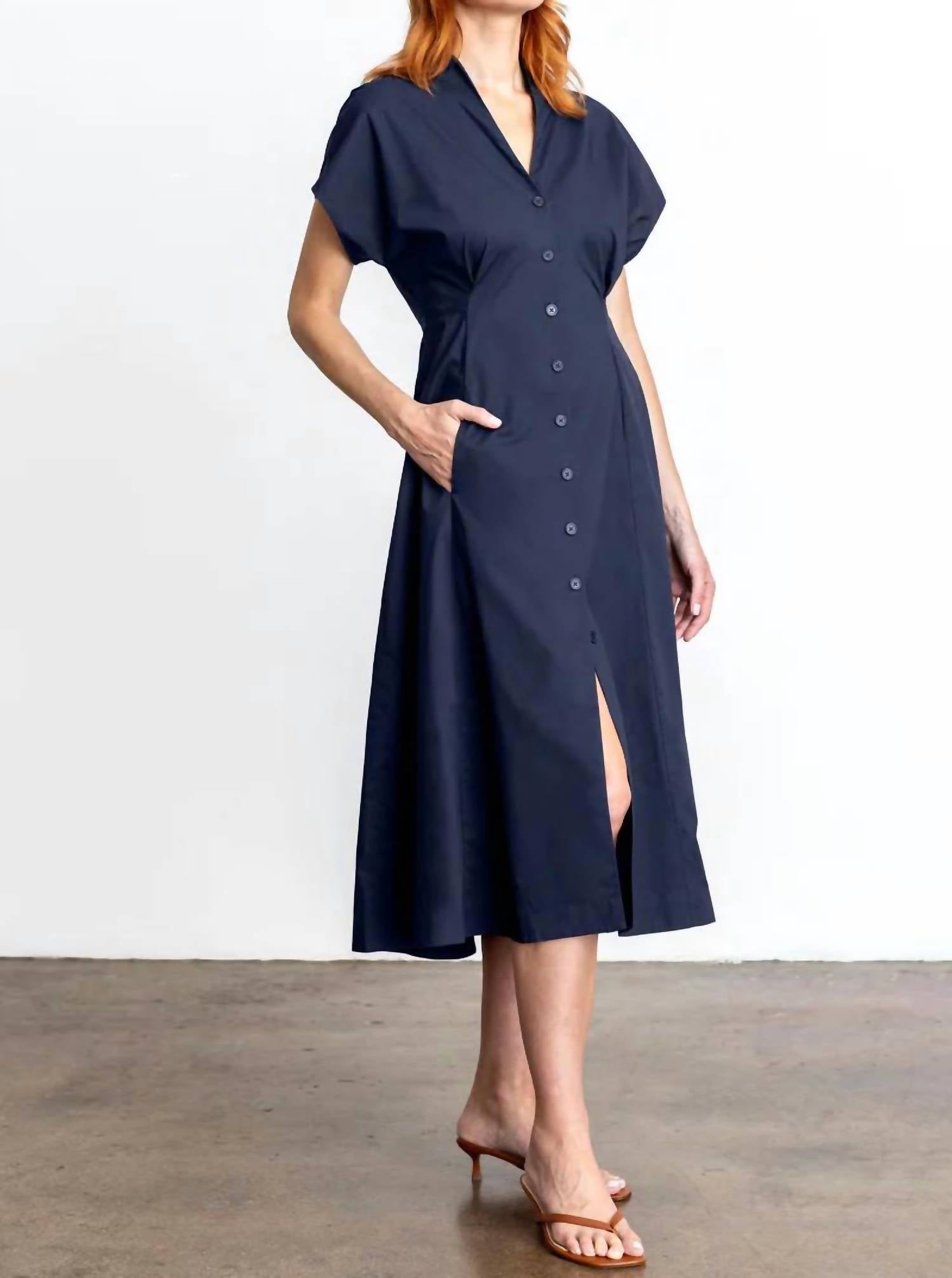 Go By Go Silk - Go For A Spin Midi Dress