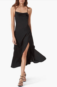 Astr - Cowl Slip Midi Dress