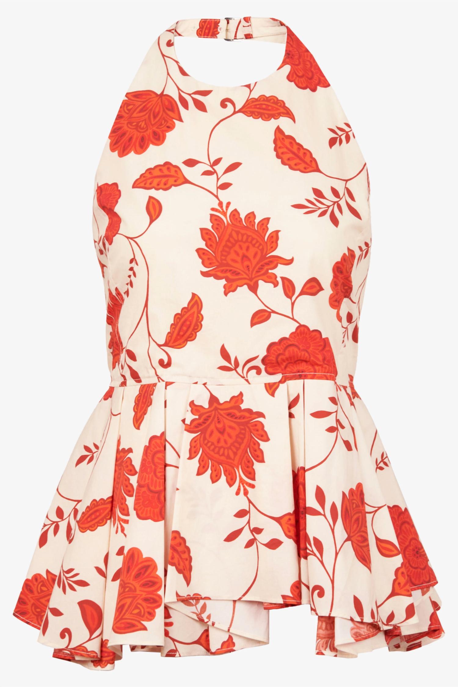 Tanya Taylor - Celeste Halter Neck Top
