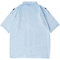 Devá States - Junior Short Sleeve Zip Knitted Polo Shirt