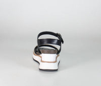 DIBA True Women's Sky High Sandals in pewter black - women's sandal - view 6