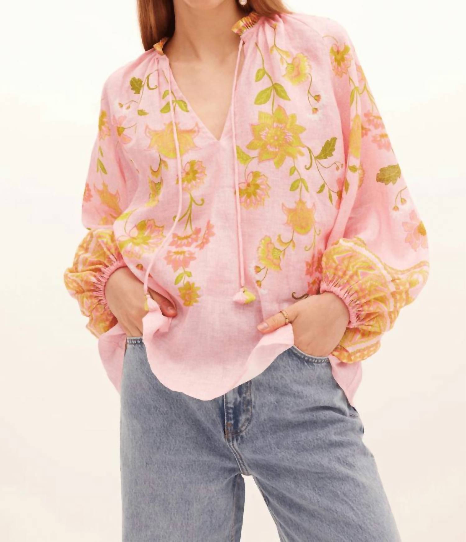 Kate Ford - Ruellia Tassel Blouse