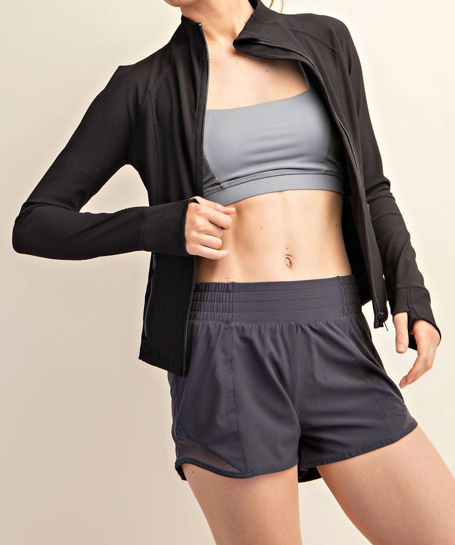 Rae Mode - Ivy Nylon Rib Jacket