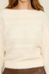 Lucy Paris - Carol Cable Knit Sweater