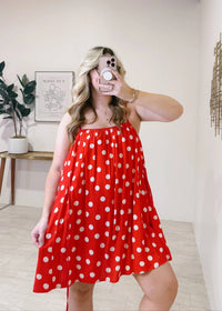 Things Between - Double Tie Mini Dress