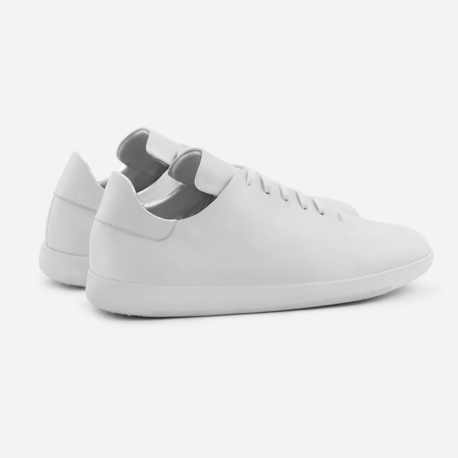 Beckett Simonon Men's Geller Trainers Shoe in white white - men's sneaker - detail view