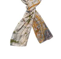One Hundred Stars - Women's New York Map Scarf