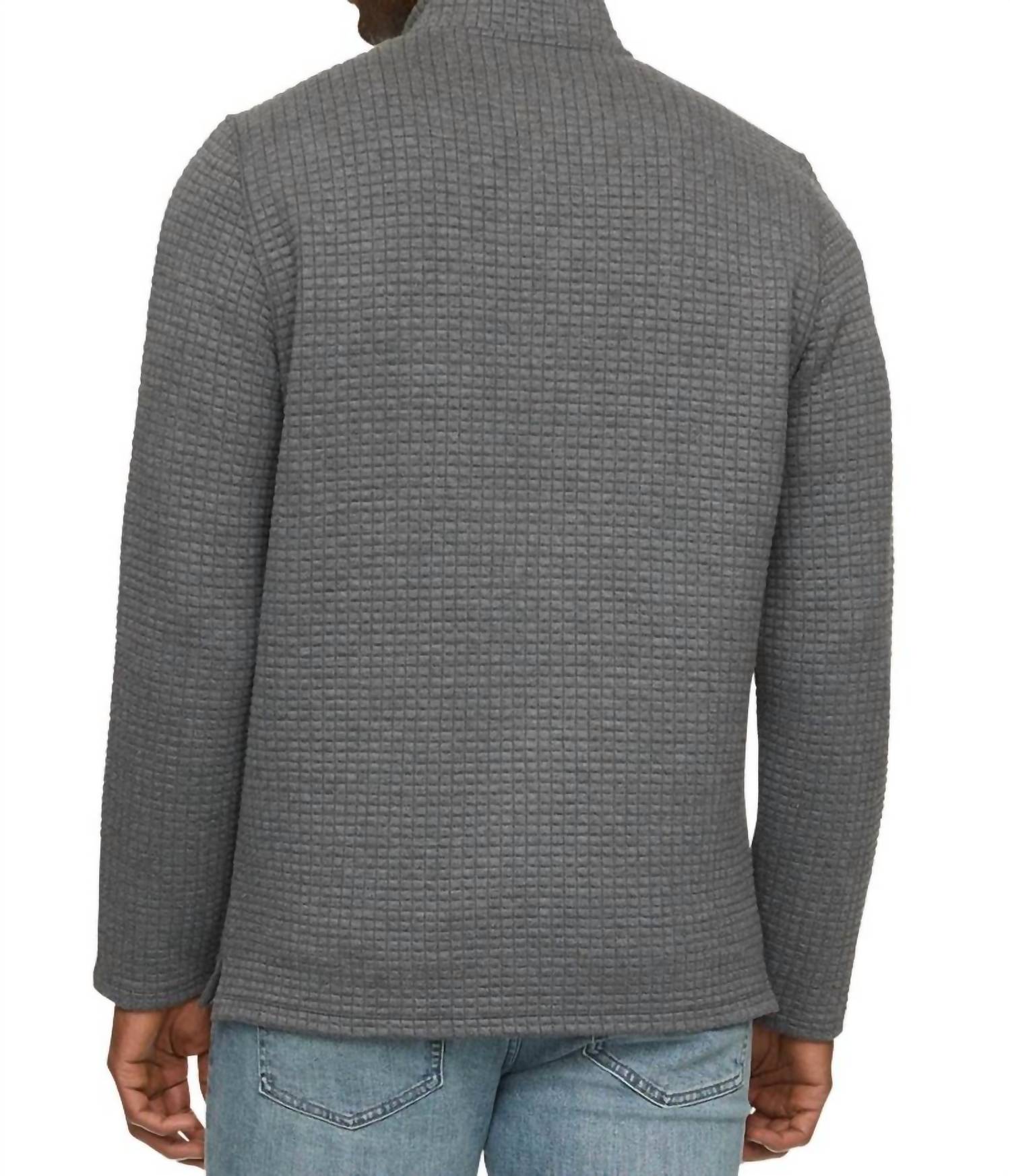 Flags & Anthem - Silverton Quilted 1/4 Snap Sweater
