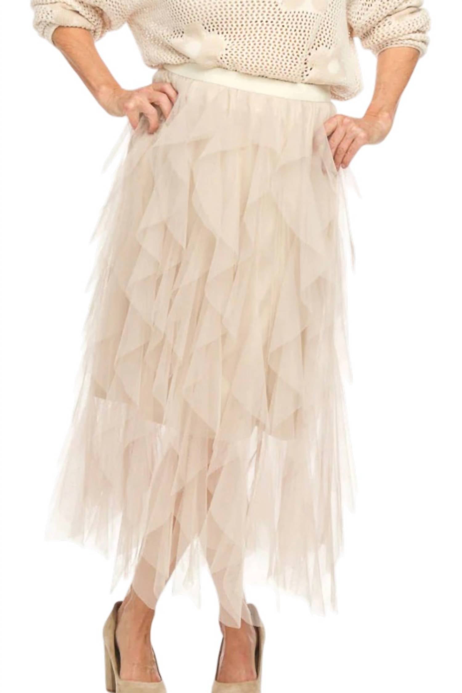 Papillon - Tulle Ruffle Skirt