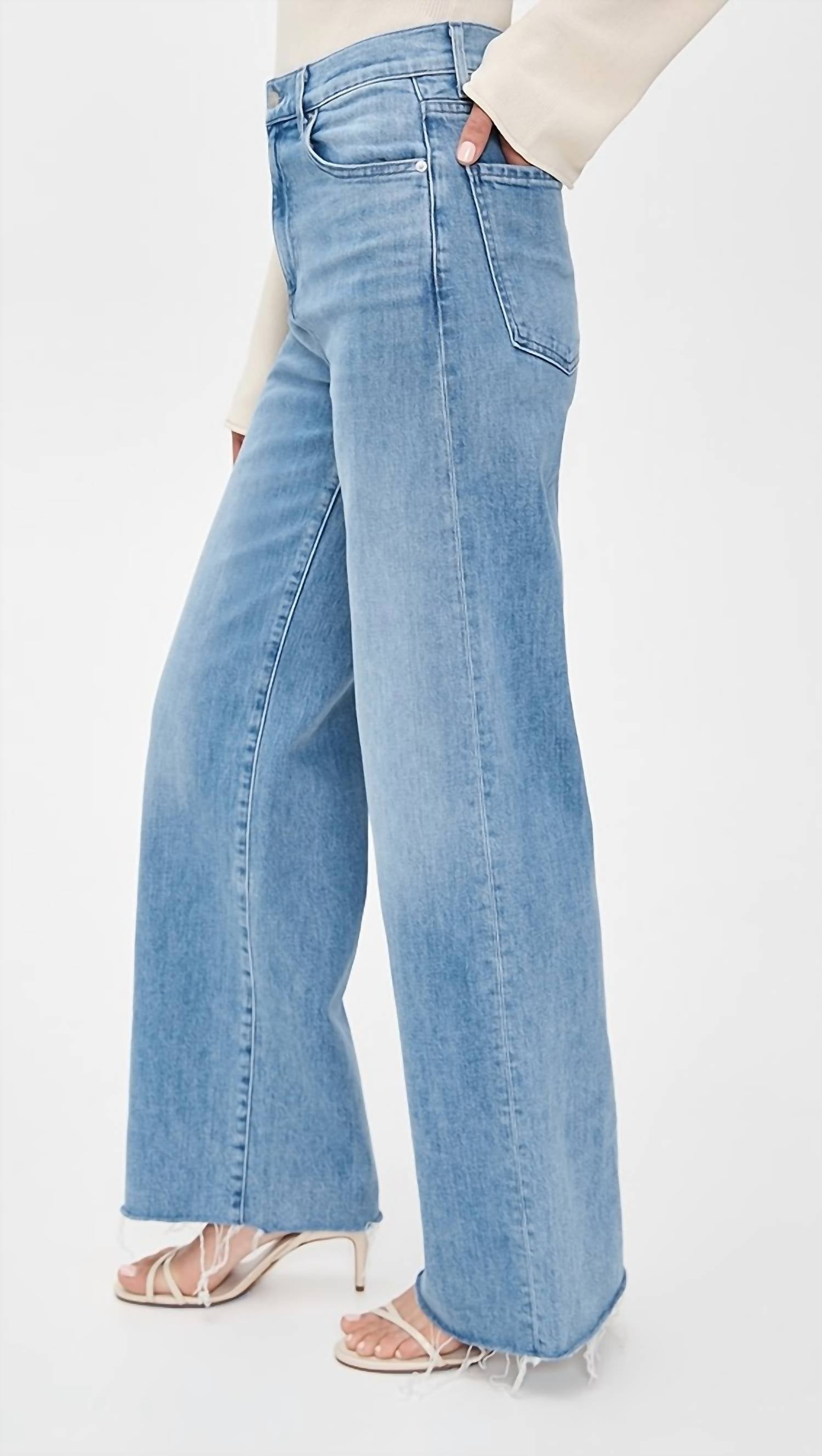 Le Jean - Column High-rise Wide-leg Jean