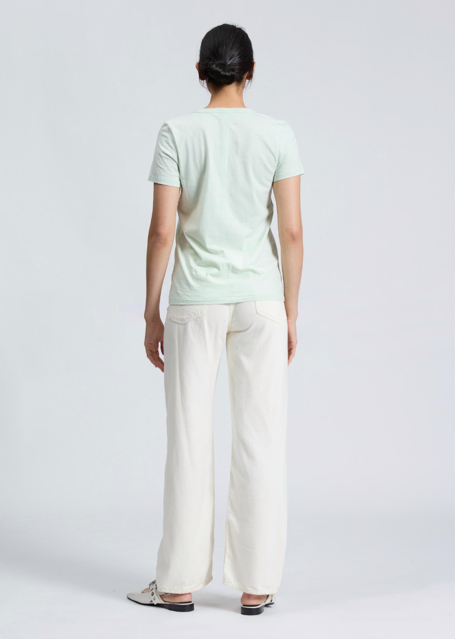 Rag & Bone - Slub Vee Short Sleeve Top