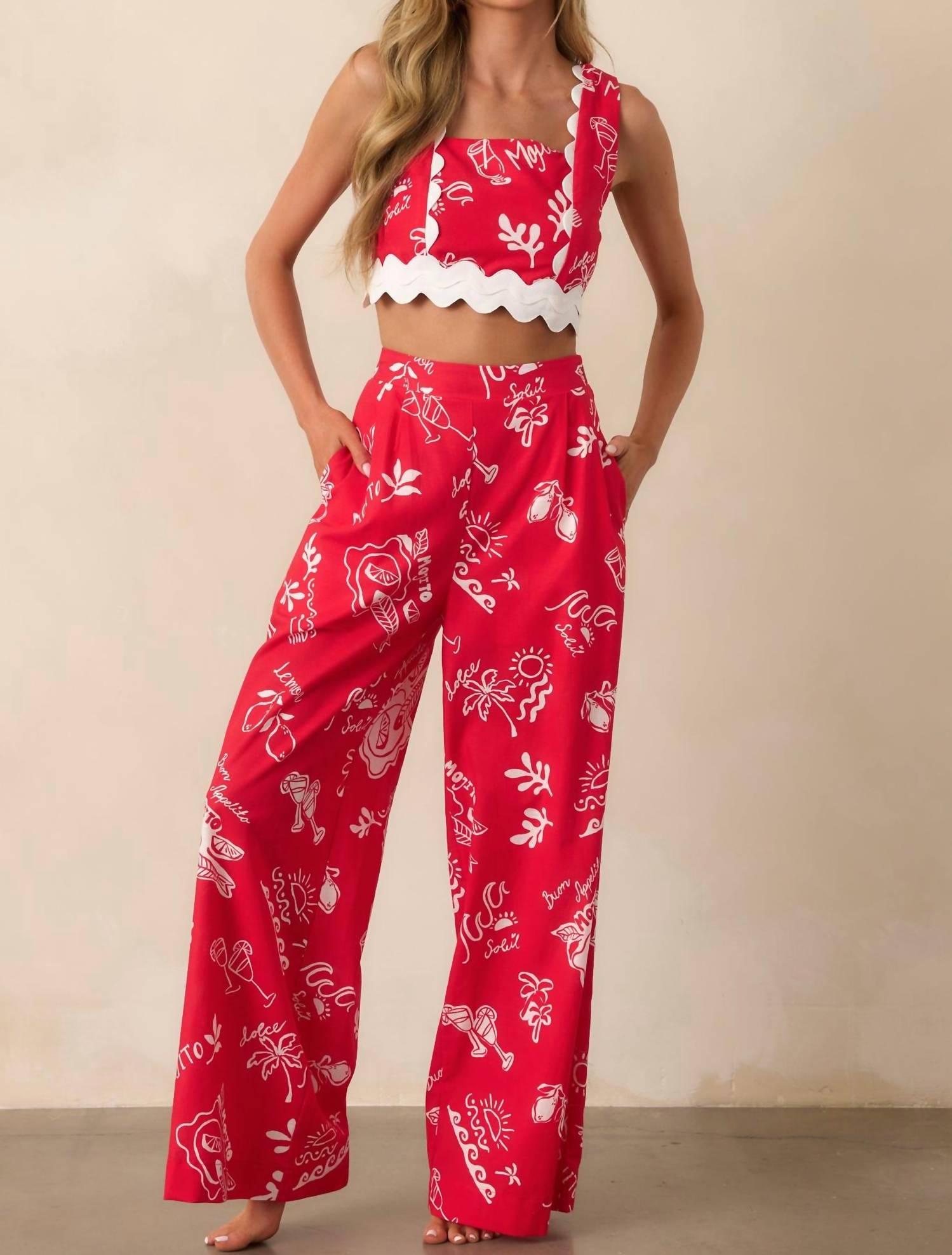 Prosperina - Nina Wide Leg Pant