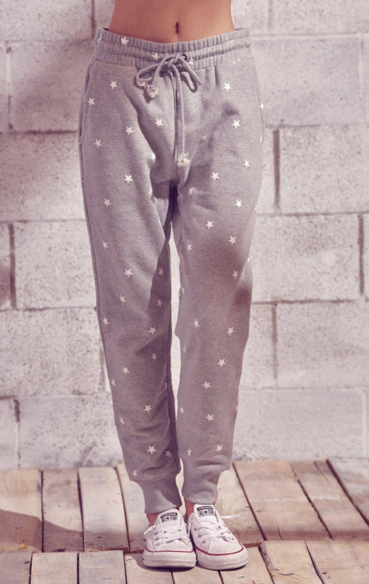Storia - Star Print Drawstring Joggers