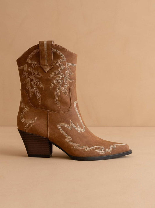 Oasis Society - Women's Nantes Western Embroidered Boots