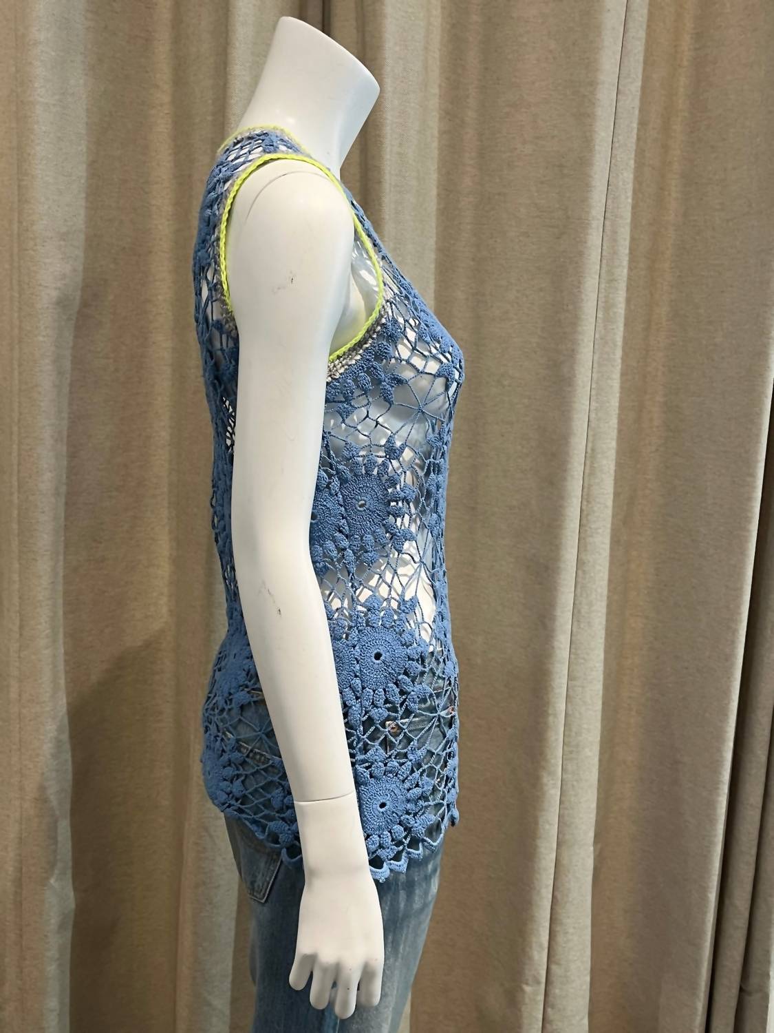 Aquarius Cocktail - Women's Lacey Vintage Tank