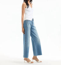 Veronica Beard - Taylor Cropped Wide-leg Jean