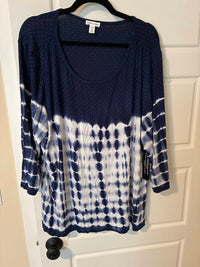 Tribal - Women's 3/4 Sleeve Boatneck Top