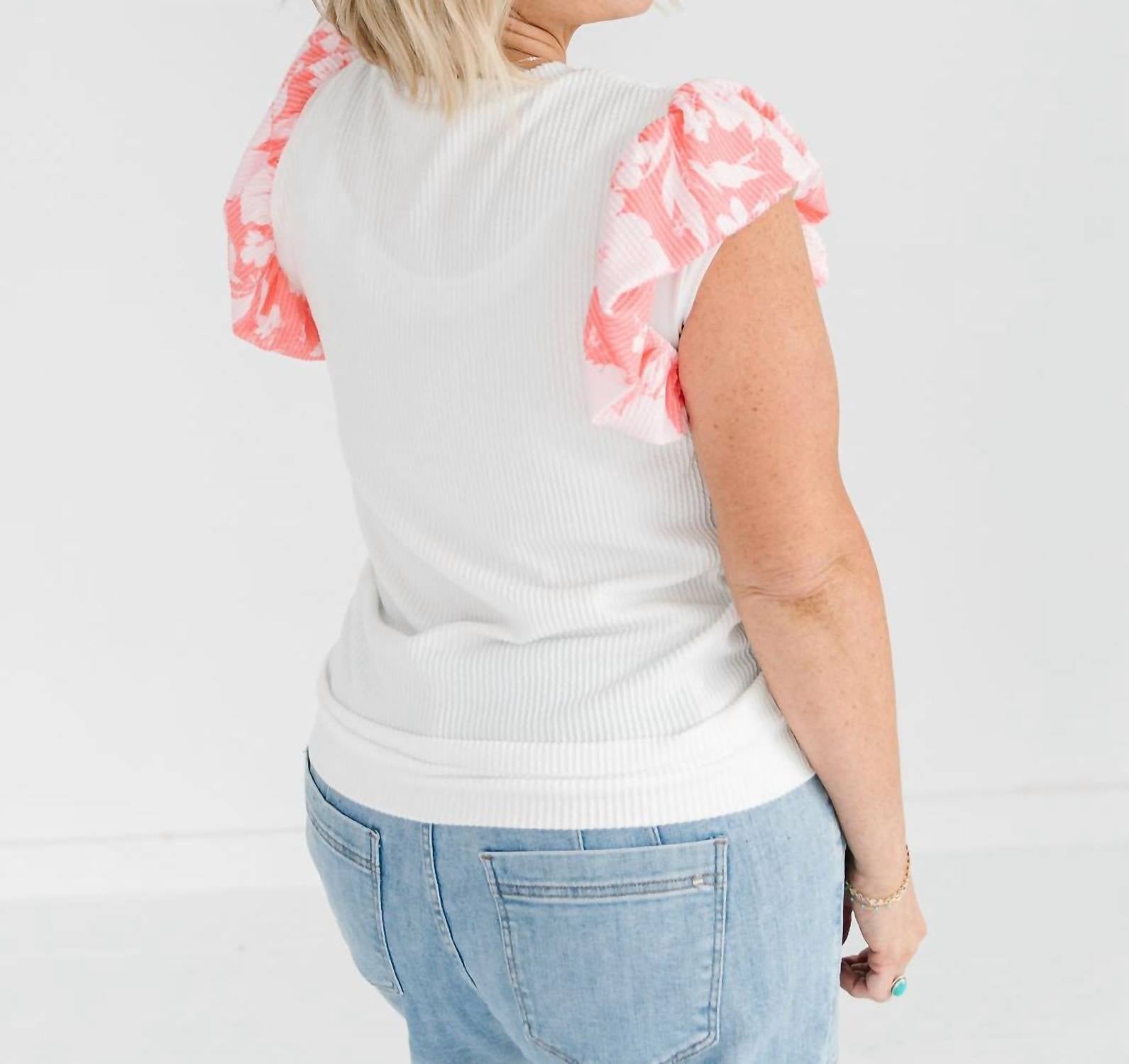 Haptics - Dylan Floral Top