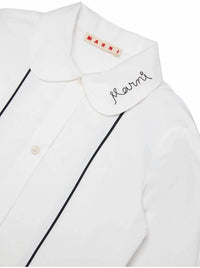 Marni - Girls Collared Poplin Shirt