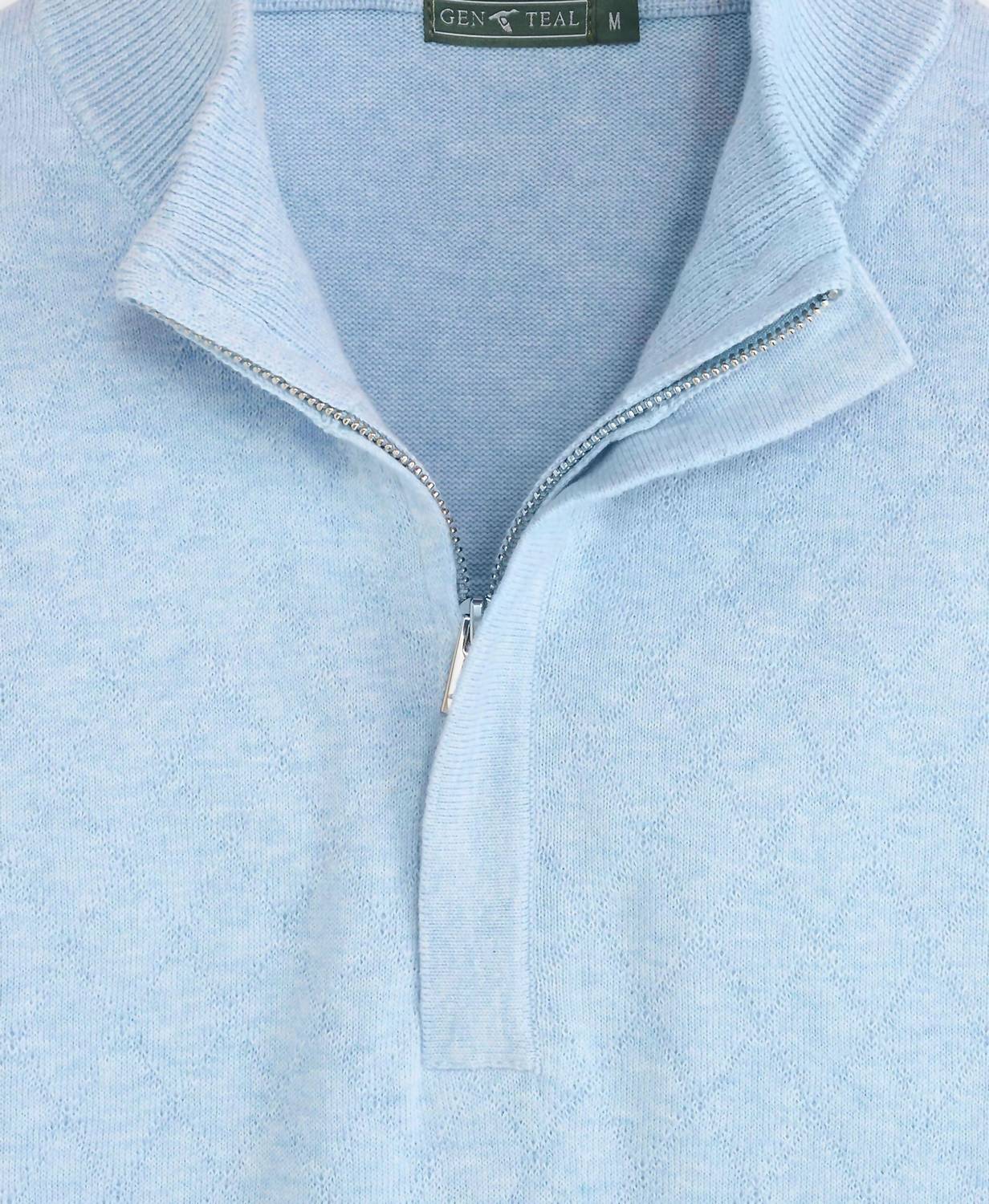 Genteal - Men's Bramlett Diamond Quilted Quarter Zip Top