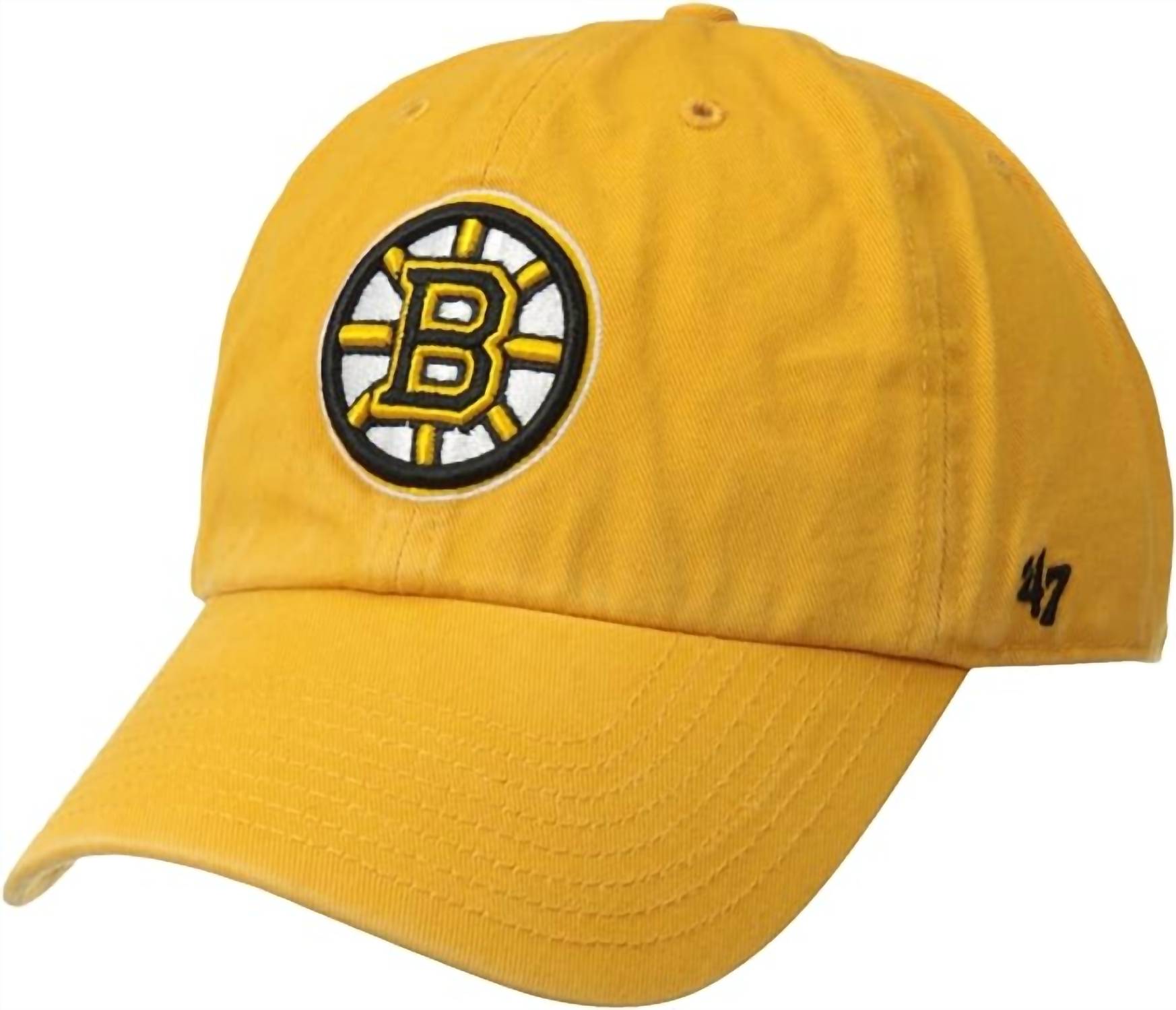 ’47 - Men's Boston Bruins Clean Up Adjustable Cap