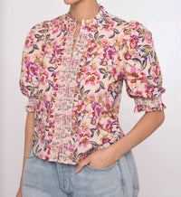 Love The Label - Zinny Button Front Top