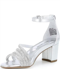 Steve Madden - Girls Haze Embellished Strappy Ankle Wrap Dress Sandal